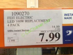 Costco-1090270-Felt-Electric-LED-100W-Replacement-tag