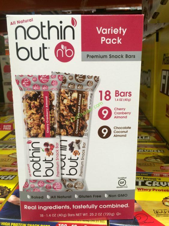 Nothin’ But Snack Bars Variety 18 Count Box