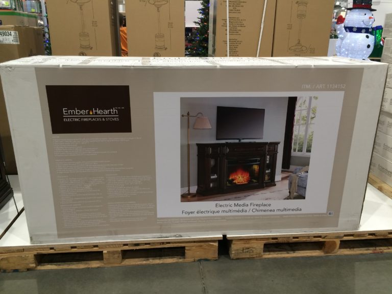 Costco1134152EmberHearth72ElectricMediaFireplacebox CostcoChaser