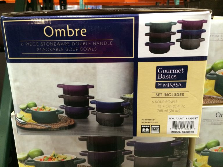 Costco1135537GourmetBasicsbyMikasaOmbre6PCBowlSetback