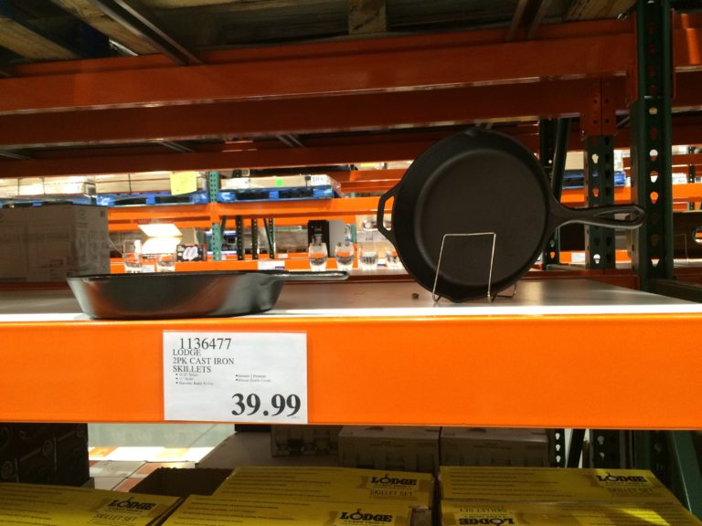 Lodge 2PK Cast Iron Skillets CostcoChaser