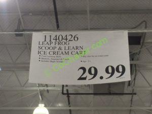 Costco-1140426-Leap-Frog-Scoop-Learn-Ice-Cream-Cart-tag