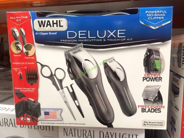 wahl deluxe hair clipper kit