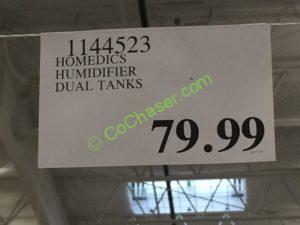 Costco-1144523-Homedics-Humidifier-Dual-Tanks-tag