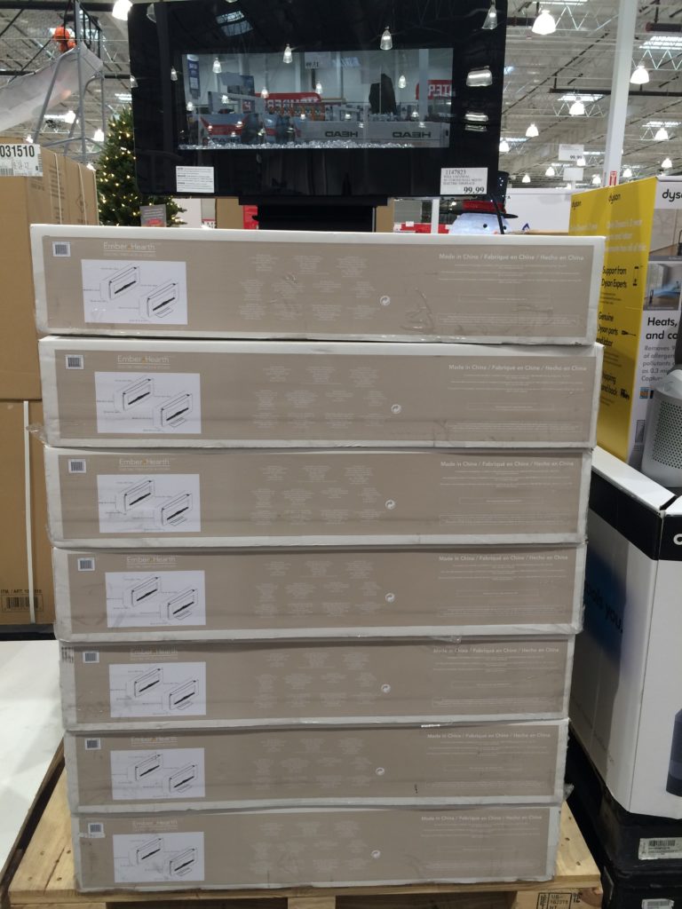 Costco1147823EmberHearth36CurvedWallMountElectricFireplaceall