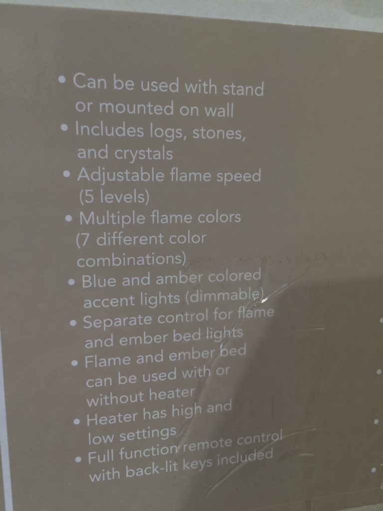 Costco1147823EmberHearth36CurvedWallMountElectricFireplace