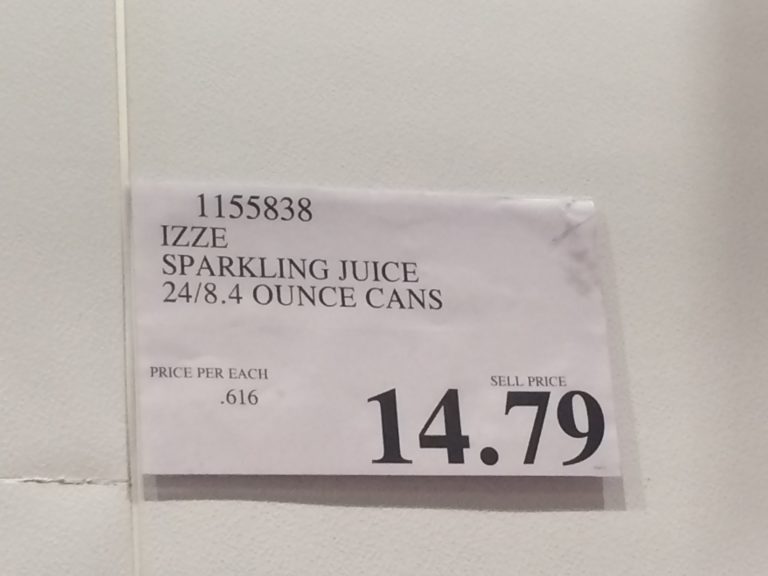Costco1155838IZZESparklingJuicetag CostcoChaser