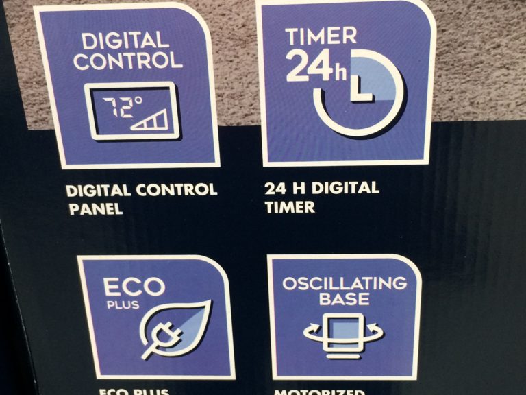 Costco1161562DelonghiCeramicTowerHeaterspec CostcoChaser