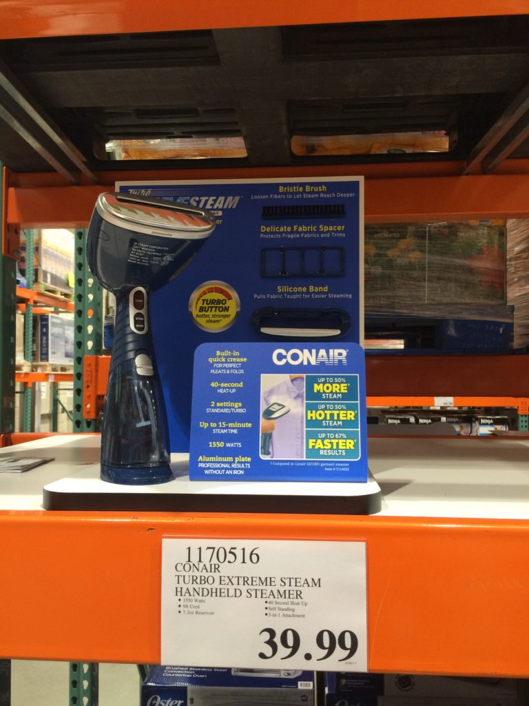Conair Turbo Extreme Steam Handheld Steamer CostcoChaser