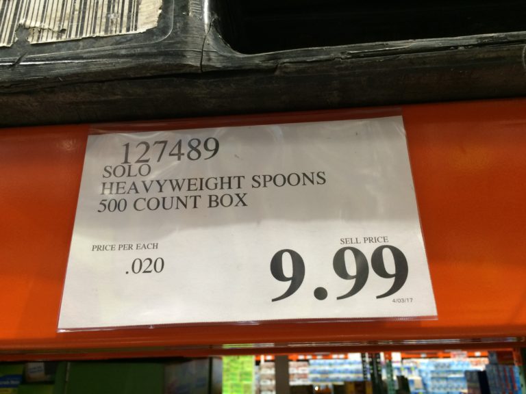 SOLO Heavyweight Spoons 500 Count Box CostcoChaser