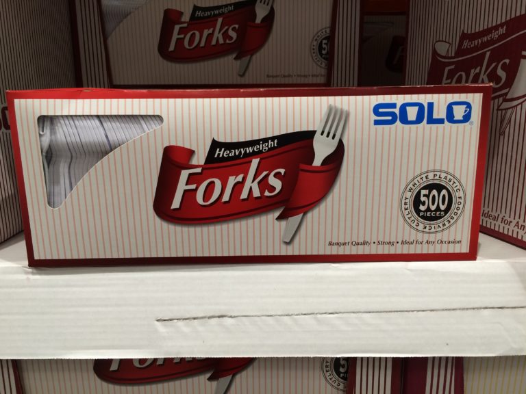 SOLO Heavyweight Forks 500 Count Box CostcoChaser