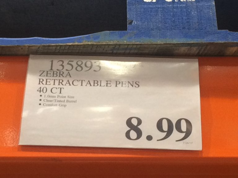 Costco135893ZebraRetractablePenstag CostcoChaser