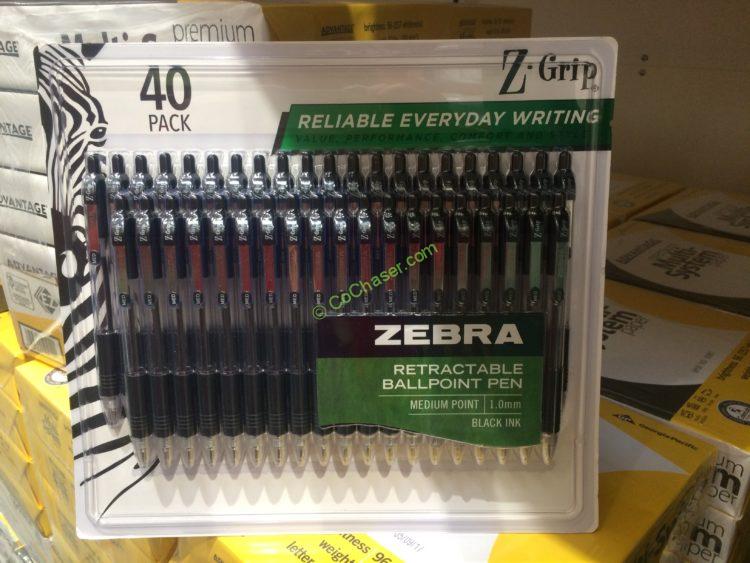 Zebra Retractable Pens 40 CT