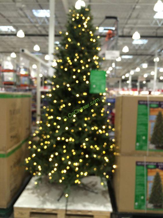 Pre-Lit LED EZ Connect Dual Color Christmas Trees at Costco