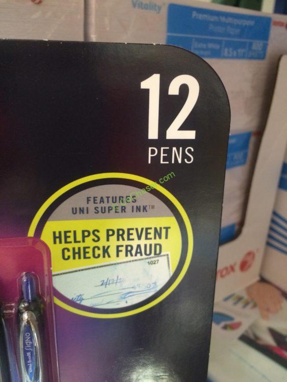 Costco163197Uniball207RetractableGelPenname CostcoChaser