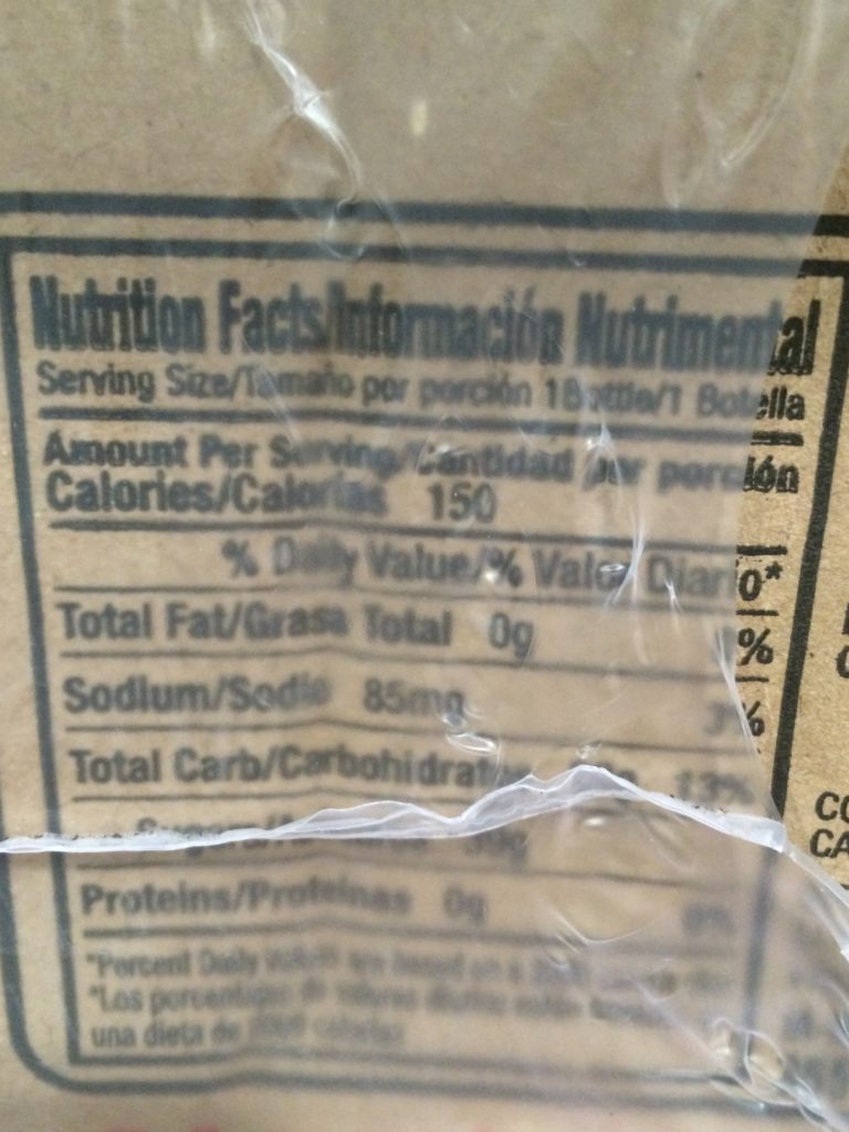 COCA COLA of Mexico Made with Pure Cane Sugar 24/12 Ounce Bottles