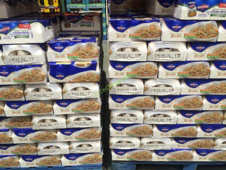Swanson’s Chicken Broth 12/14.5 Ounce Cans CostcoChaser