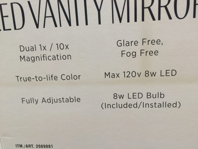 Costco2089081SunterLEDVanityMirrorinf CostcoChaser