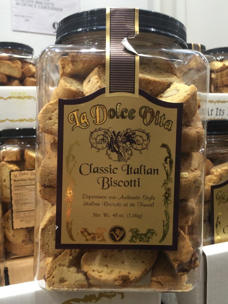 LA Dolce Vita Italian Biscotti 40 Ounce Container CostcoChaser