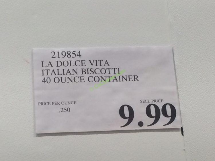 Costco219854LADolceVitaItalianBiscottitag CostcoChaser