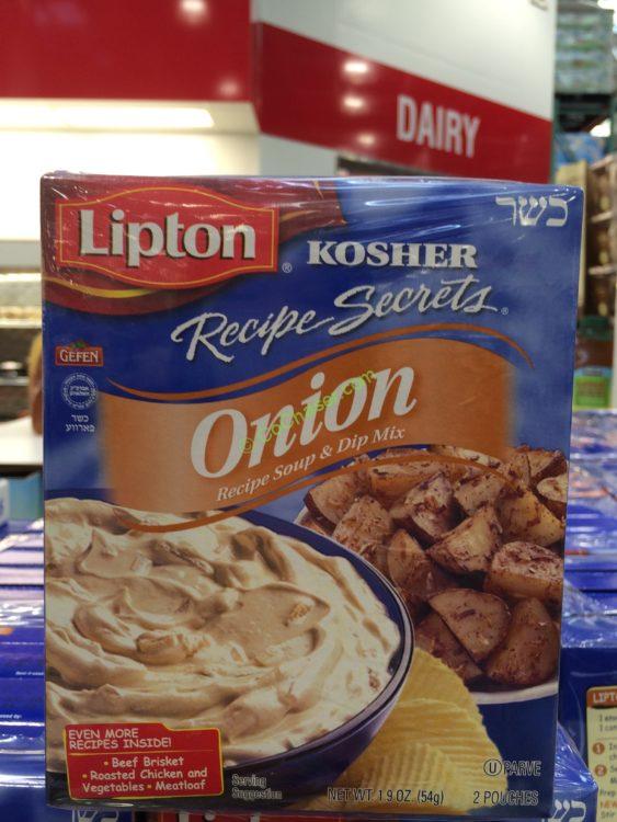 Lipton Kosher Onion Soup Mix 4/1.09 Ounce Boxes