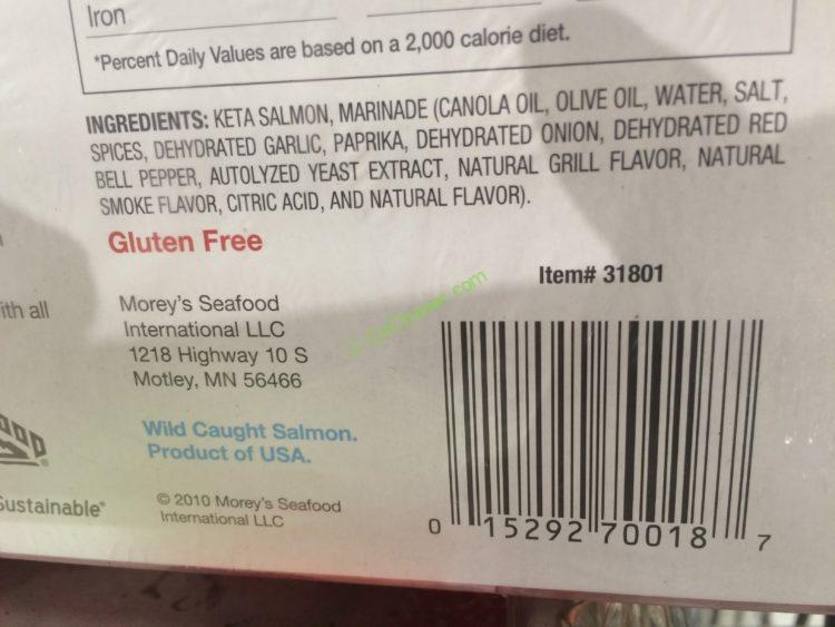 Morey’s Wild Alaskan Salmon 2.25 Pound Box CostcoChaser