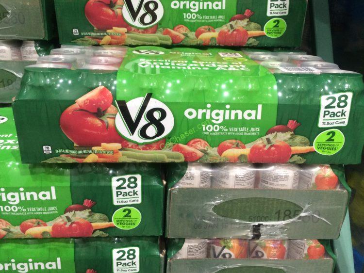 V8 100% Vegetable Juice 28/11.5 Ounce Cans