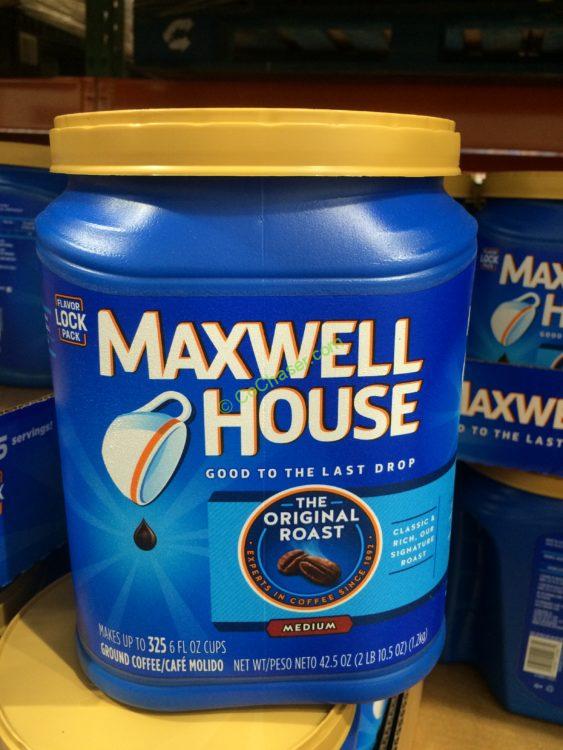 Maxwell House Original Roast Coffee 42.5 Ounce Container