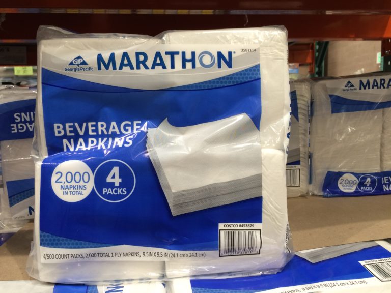 Marathon Beverage Napkins 2000 Count CostcoChaser