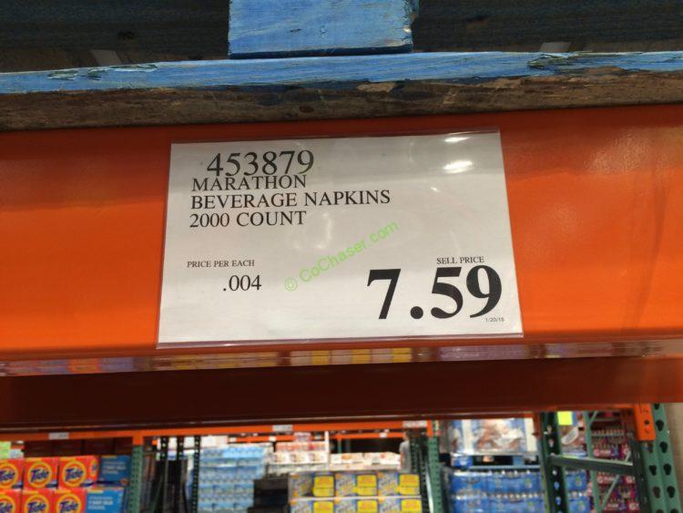 Costco-453879-Marathon-Beverage-Napkins-2000-Count-tag