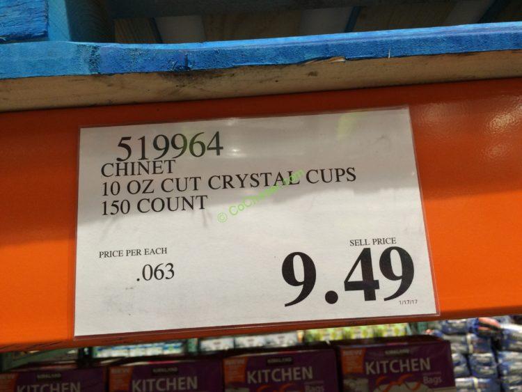 Costco-519964-Chinet-10 OZ-Cut-Crystal-Cups-tag