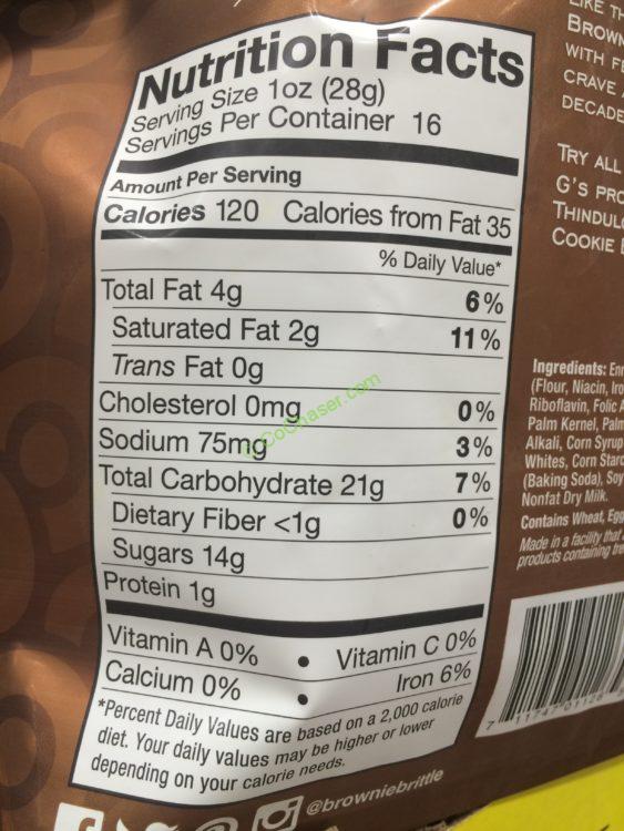 Costco673197SheilaG’sBrownieBrittlechart CostcoChaser