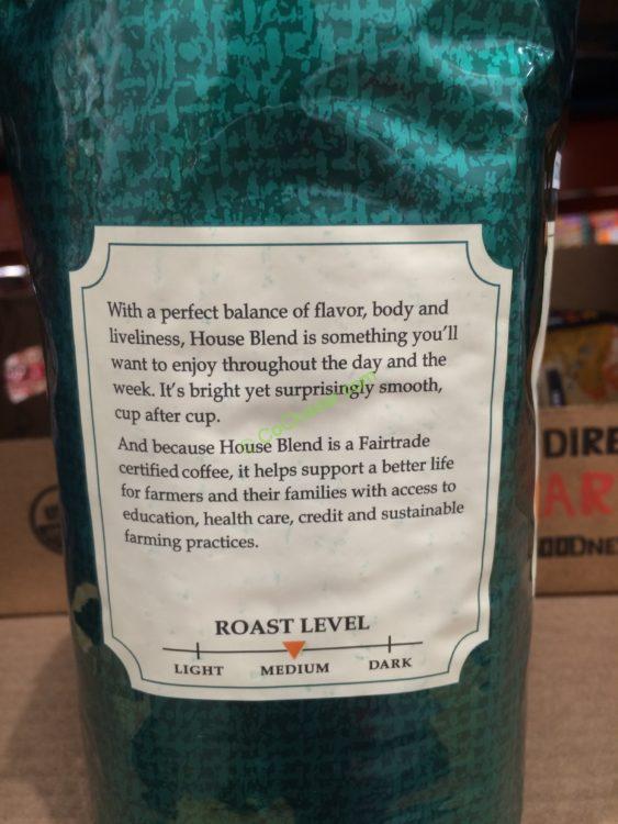 Kirkland Signature Starbucks House Blend Coffee 2 Pound Bag CostcoChaser