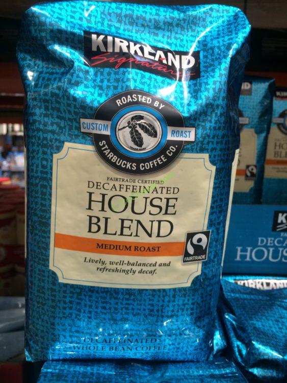 Kirkland Signature Starbucks Decaffeinated House Blend 2 Pound Bag