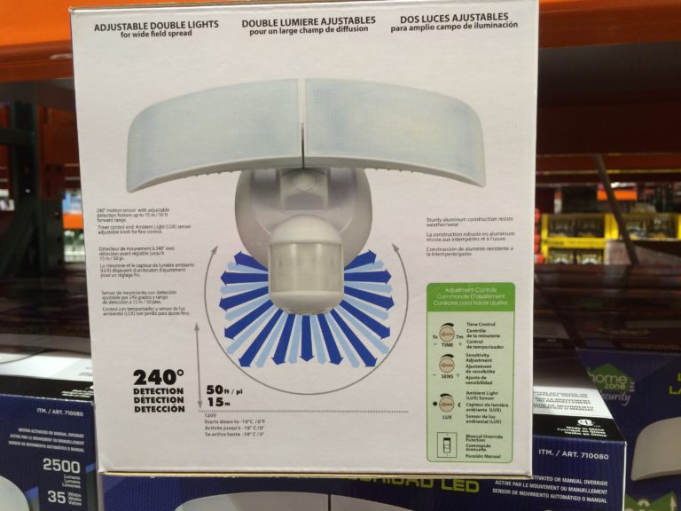 Costco710080HomeZoneLEDMotionSensorSecurityLightuse CostcoChaser