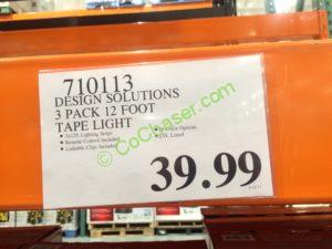 Costco-710113-Design-Solutions-2 Foot-Tape-Light-tag