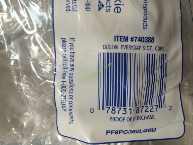 Costco740338Dixie9OZColdCupbar CostcoChaser