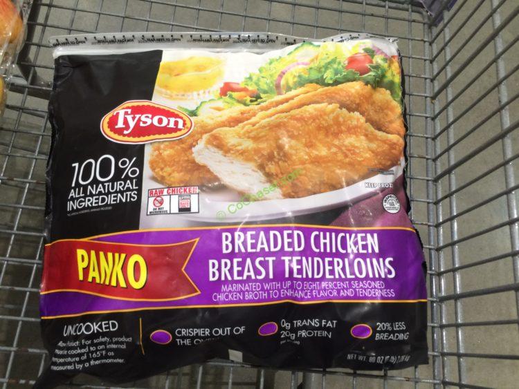 Tyson Foods Panko Breaded Tenders 5 Pound Bag
