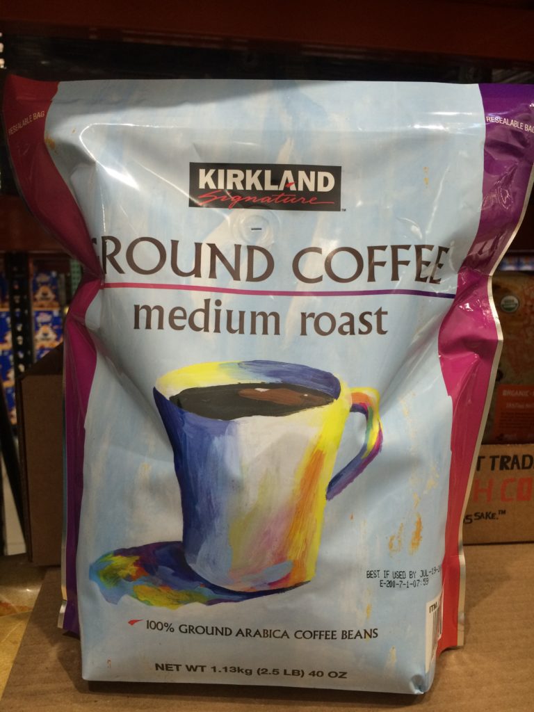 Kirkland Signature Medium Roast Coffee 2.5 Pound Bag CostcoChaser