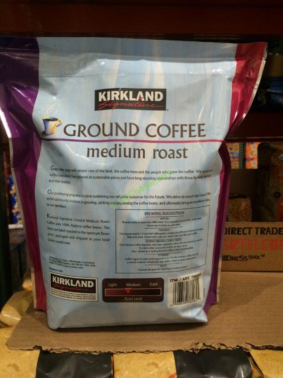 Costco756053KirklandSignatureMediumRoastCoffeebag CostcoChaser