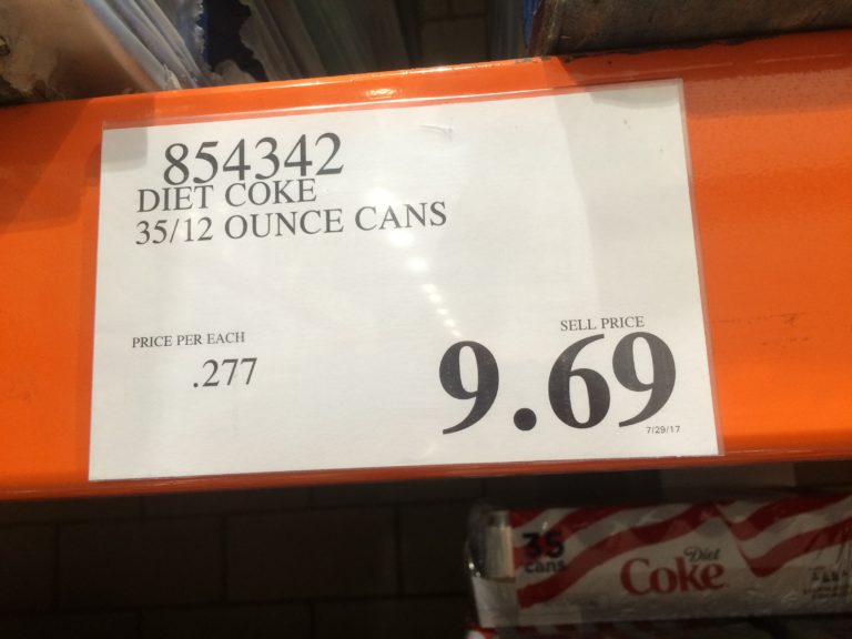 Diet Coke 35/12 Ounce Cans CostcoChaser