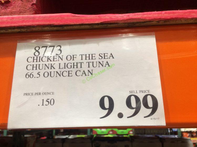 Costco8773Chicken oftheSeaChunkLightTunatag CostcoChaser