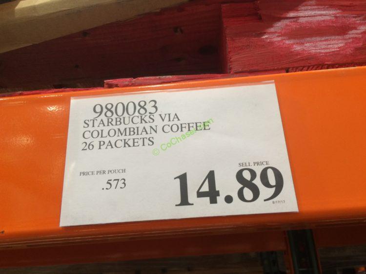 Costco980083StarbucksViaColombianCoffeetag CostcoChaser