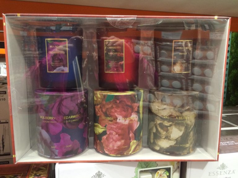 Costco9991111SimplyIndulgent3PKScentedCandlesbox CostcoChaser