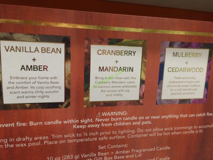 Costco9991111SimplyIndulgent3PKScentedCandlesspec1 CostcoChaser