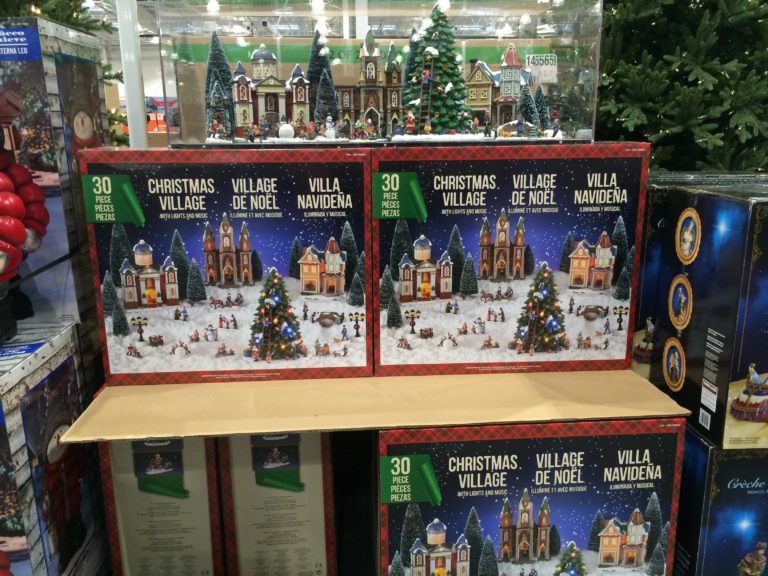Costco999843ChristmasVillageLEDLightsMusicall CostcoChaser
