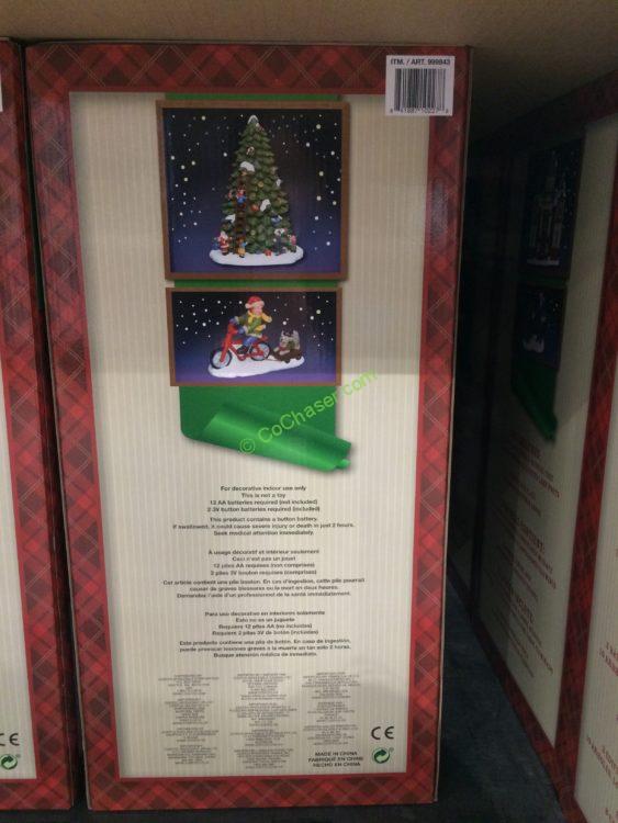 Costco999843ChristmasVillageLEDLightsMusicback CostcoChaser