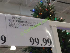 Costco-999843-Christmas-Village-LED-Lights-Music-tag