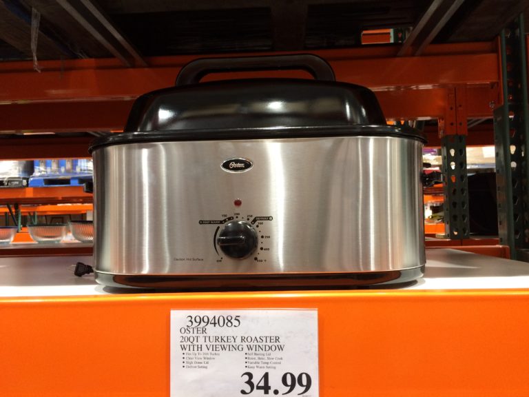 Oster 20QT Turkey Roaster with View Window CostcoChaser