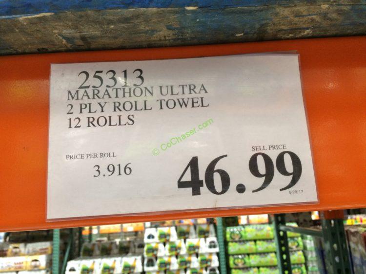 Marathon Ultra 2 PLY Roll Towel 12 Rolls CostcoChaser